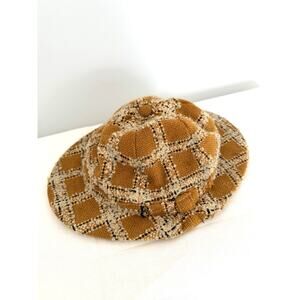 Vintage Tweed Bucket Hat | British Country Plaid | Size 7¼ | Unisex